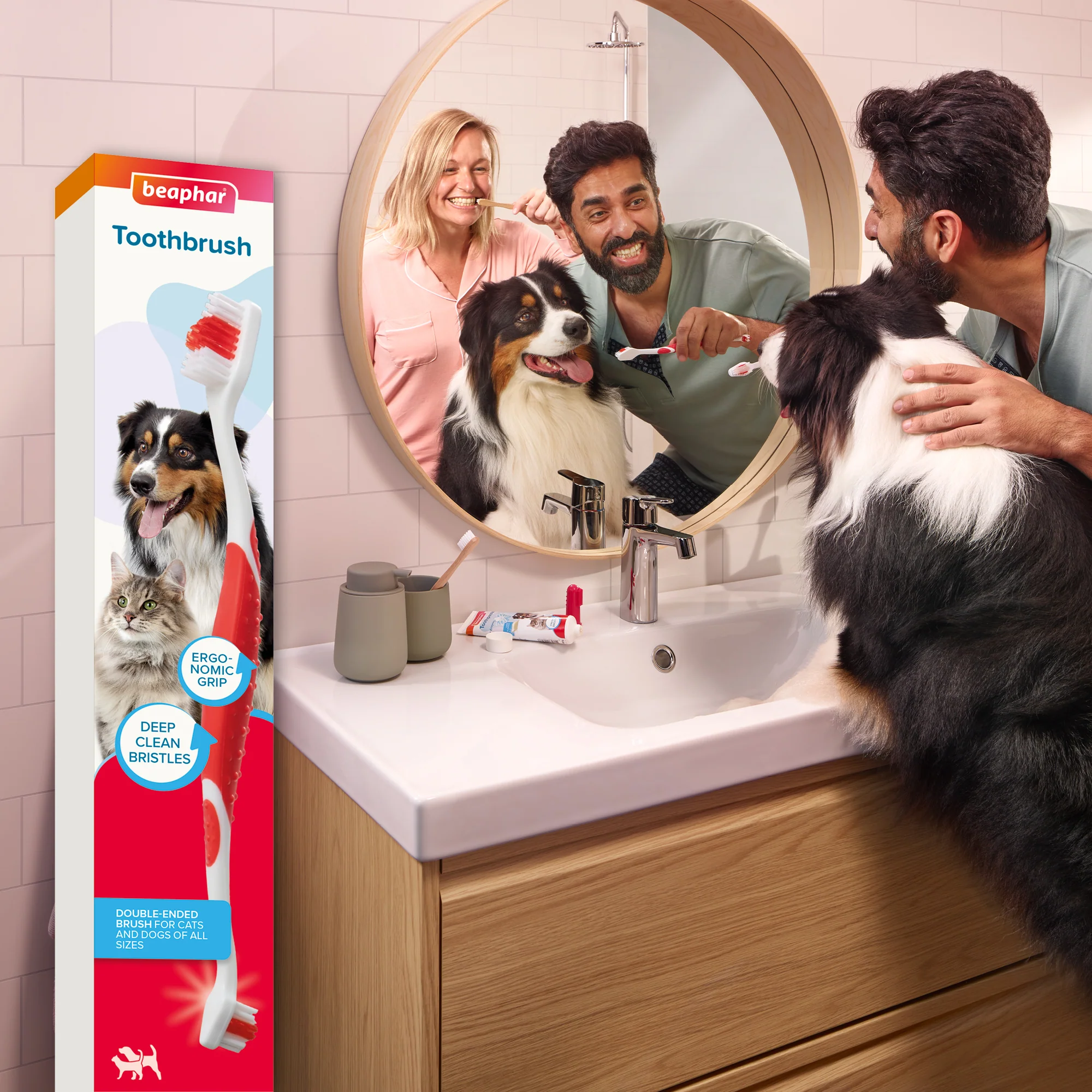 Beaphar Dual Head Toothbrush for Dog & Cats - Image 9