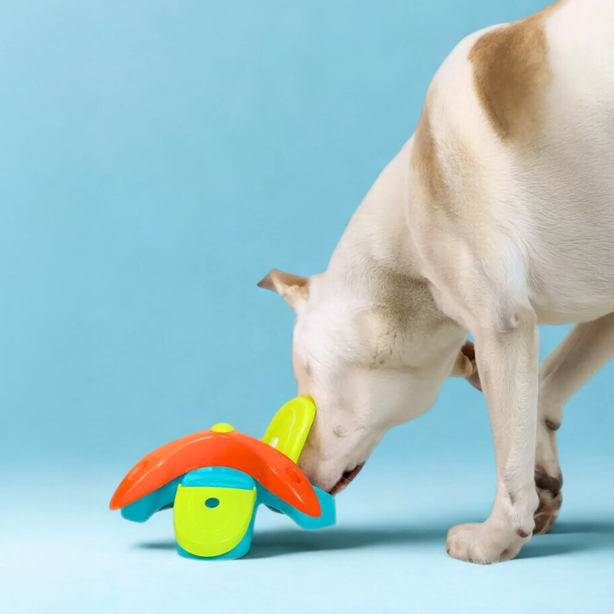 iQuties Twist & Flip Interactive Puzzle Treat Dispenser Dog Toy - Image 5