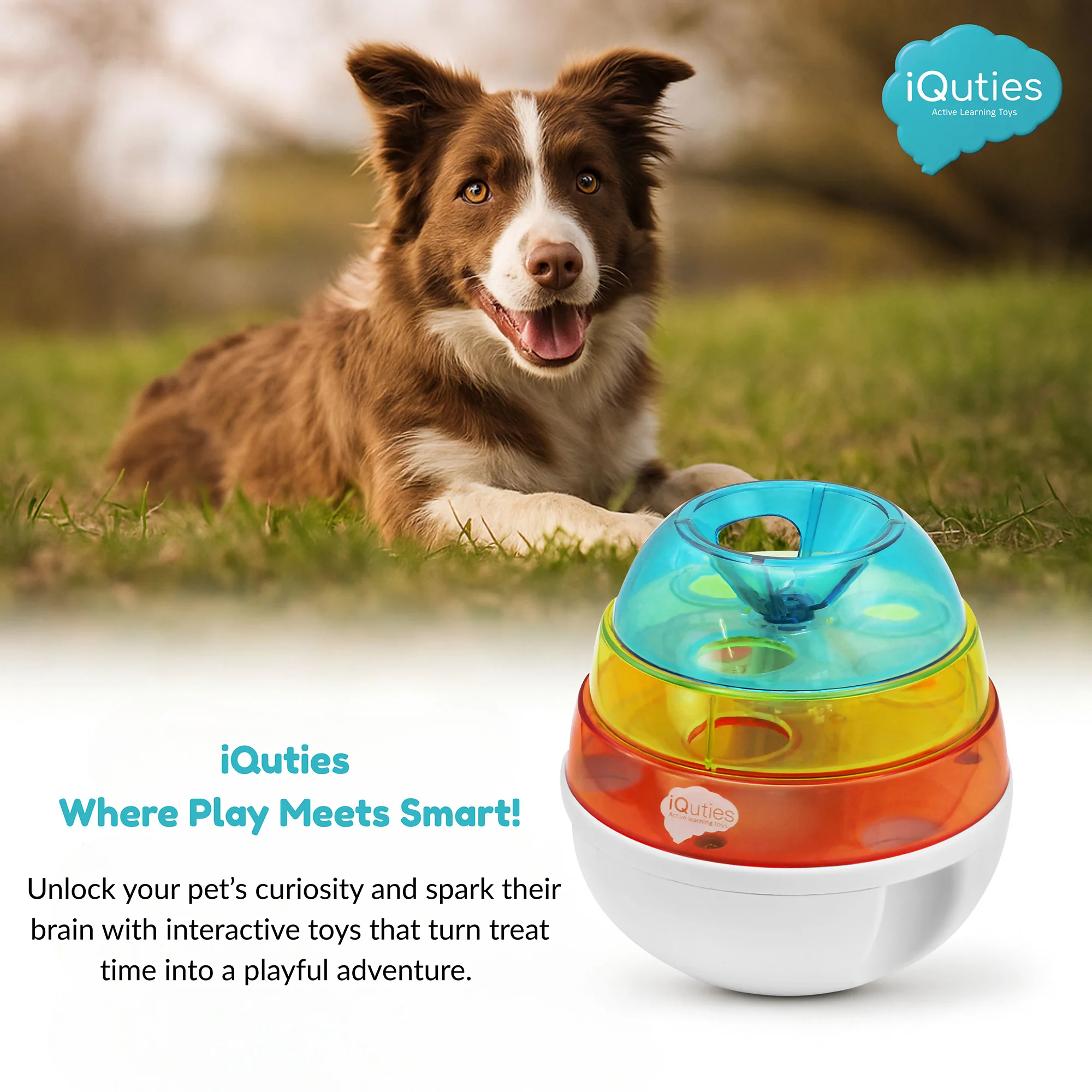 iQuties Wobbler Interactive Treat Dispenser Toy - Image 4